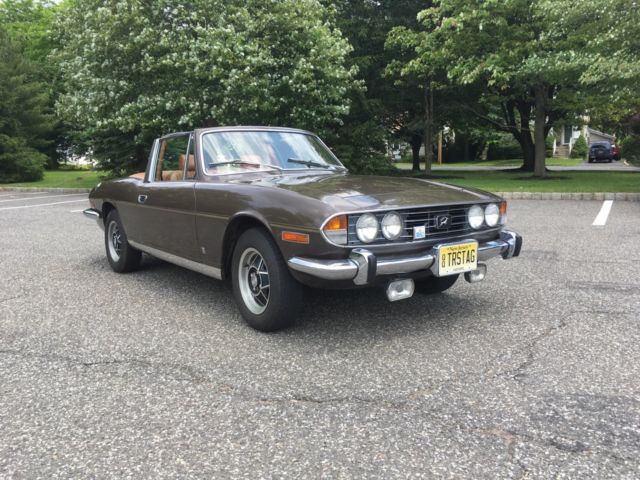 original 1973 triumph stag - manual w/ overdrive transmission