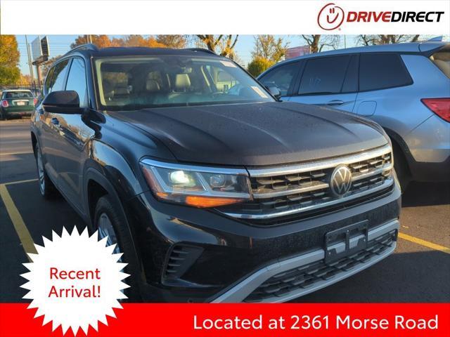 2021 volkswagen atlas 3.6l se w/technology