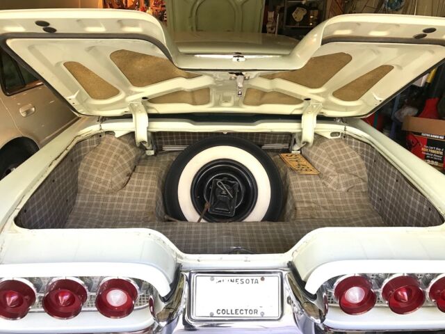 1960 ford thunderbird 2 door hard top coupe adriatic green v8 352 ci 4v carb