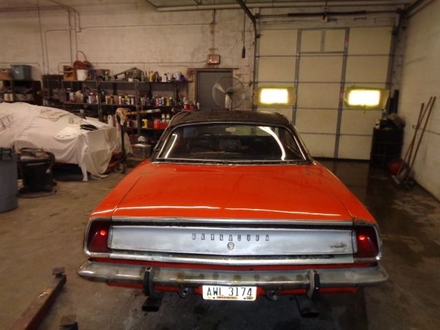 1969 plymouth barracuda 318 v8 barn find running project