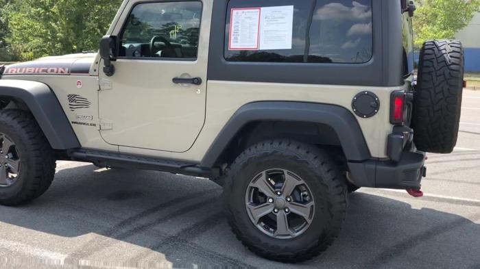 certified 2017 jeep wrangler 4wd rubicon little rock, ar 72210 for sale in little rock, arkansas
