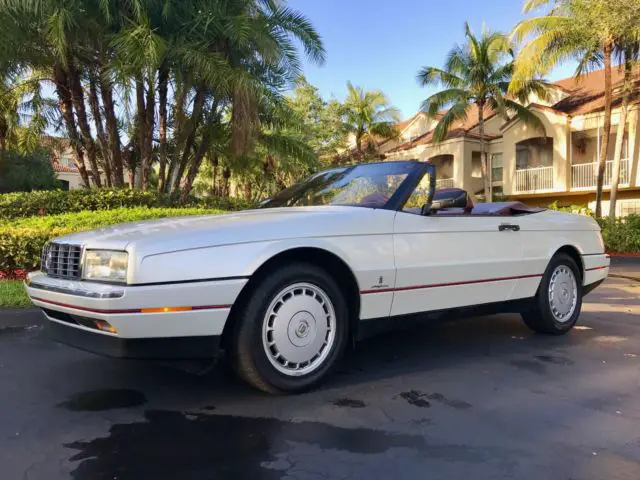1992 cadillac allante convertible - clean florida car - garaged and pampered