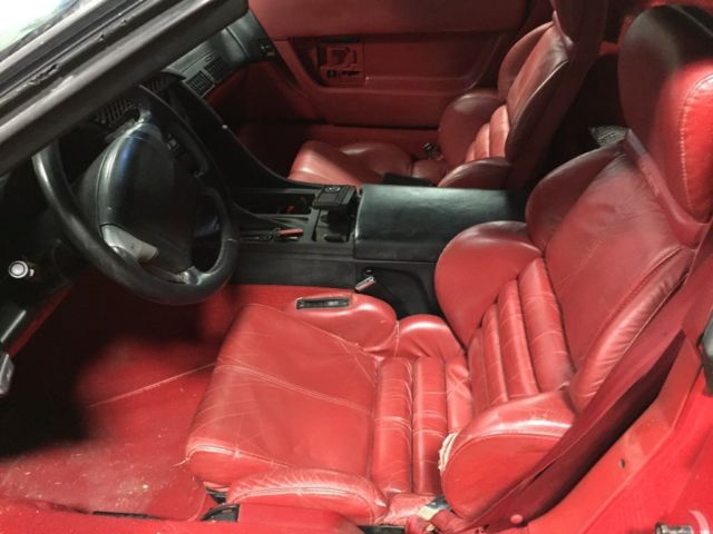 1991 chevrolet corvette t-tops coupe