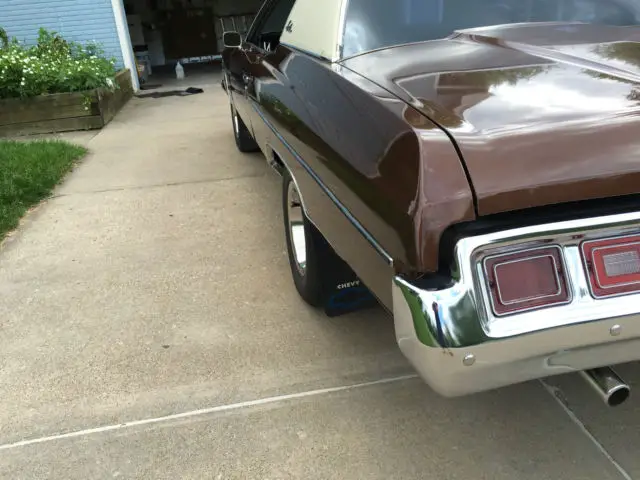 1973 chevy impala custom 2 door hardtop w/ original 350 with upgrades low miles
