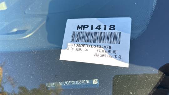 2020 GMC Sierra 1500