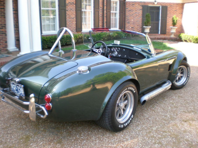ac shelby cobra 5 speed. authentic looking replica.kit. rare rucc upton build