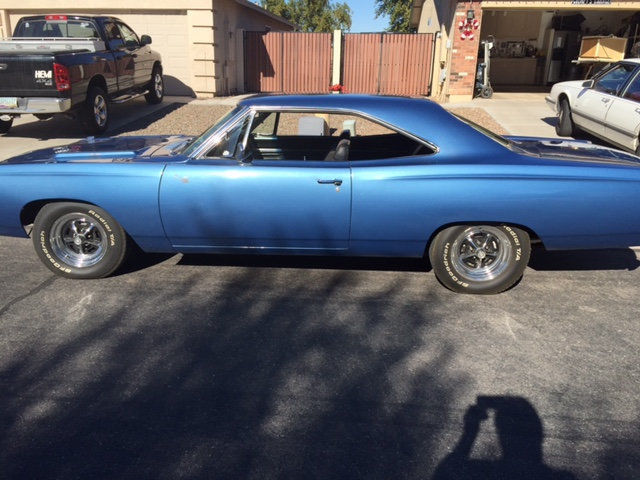 1969 plymouth roadrunner coupe - #s match - 383~4 speed~clean - solid - strong