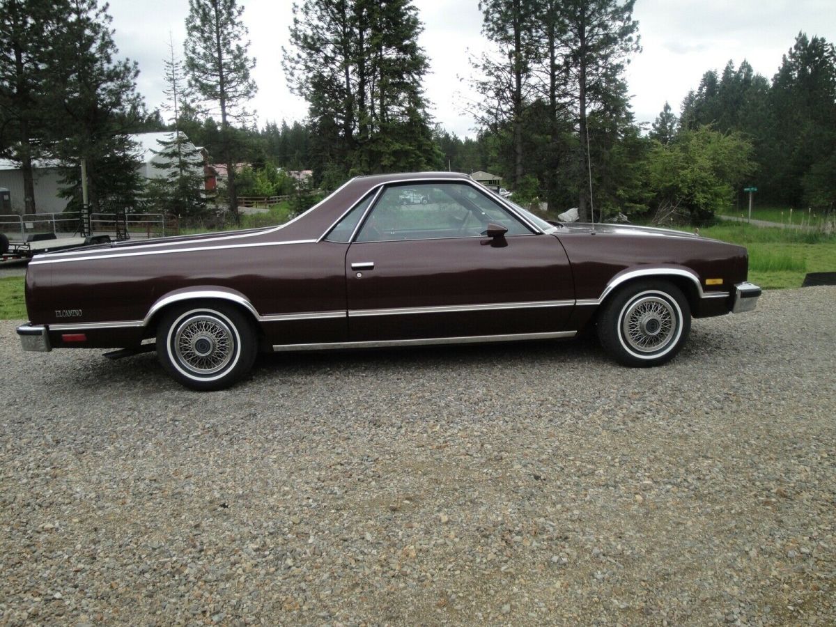 1983 chevrolet el camino conquista - v8 with 53k actual miles!