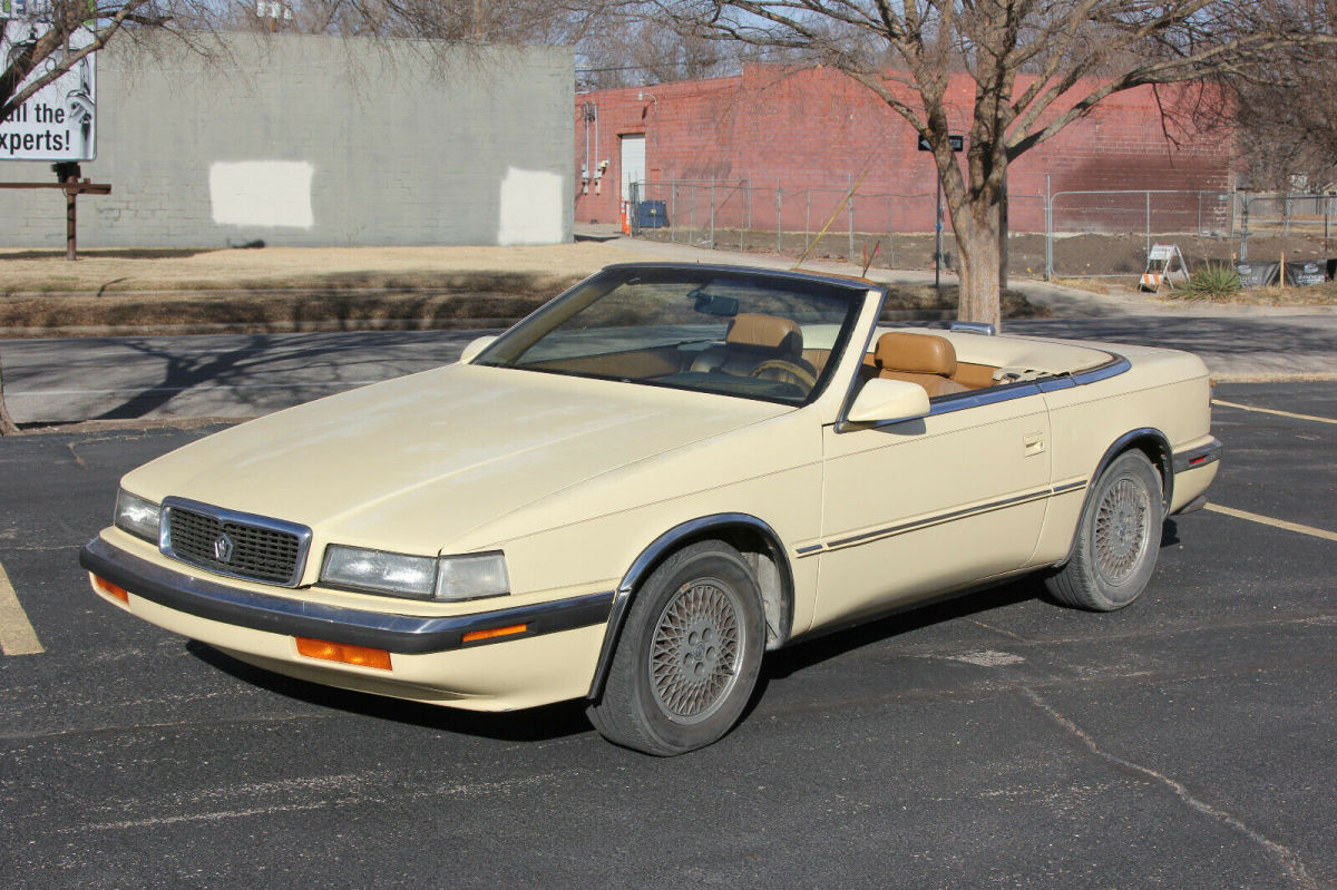 1989 chrysler tc maserati 2.2l turbo