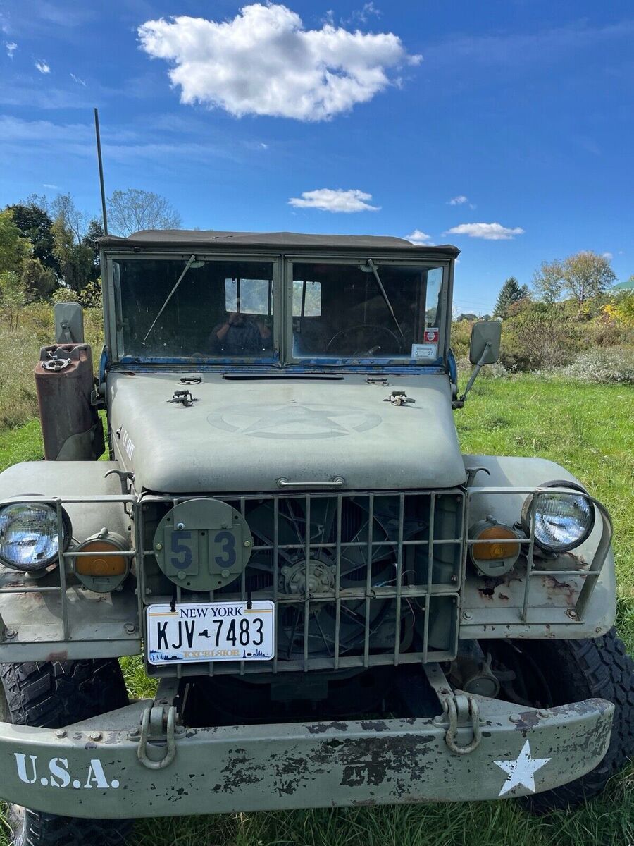 1953 dodge power wagon green m-37