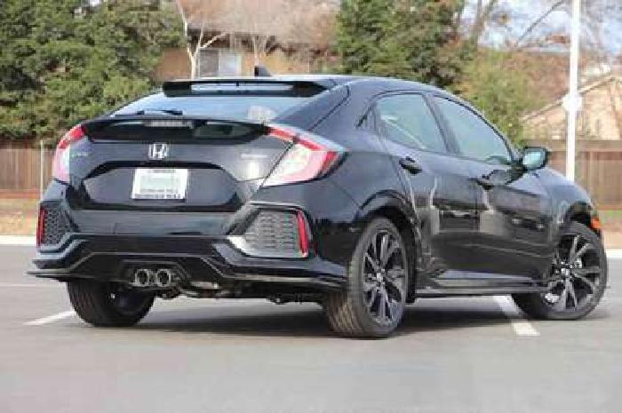 new 2018 honda civic hatchback cvt in morgan hill, ca