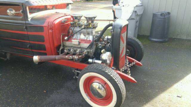 1930 ford model a rat rod - chopped