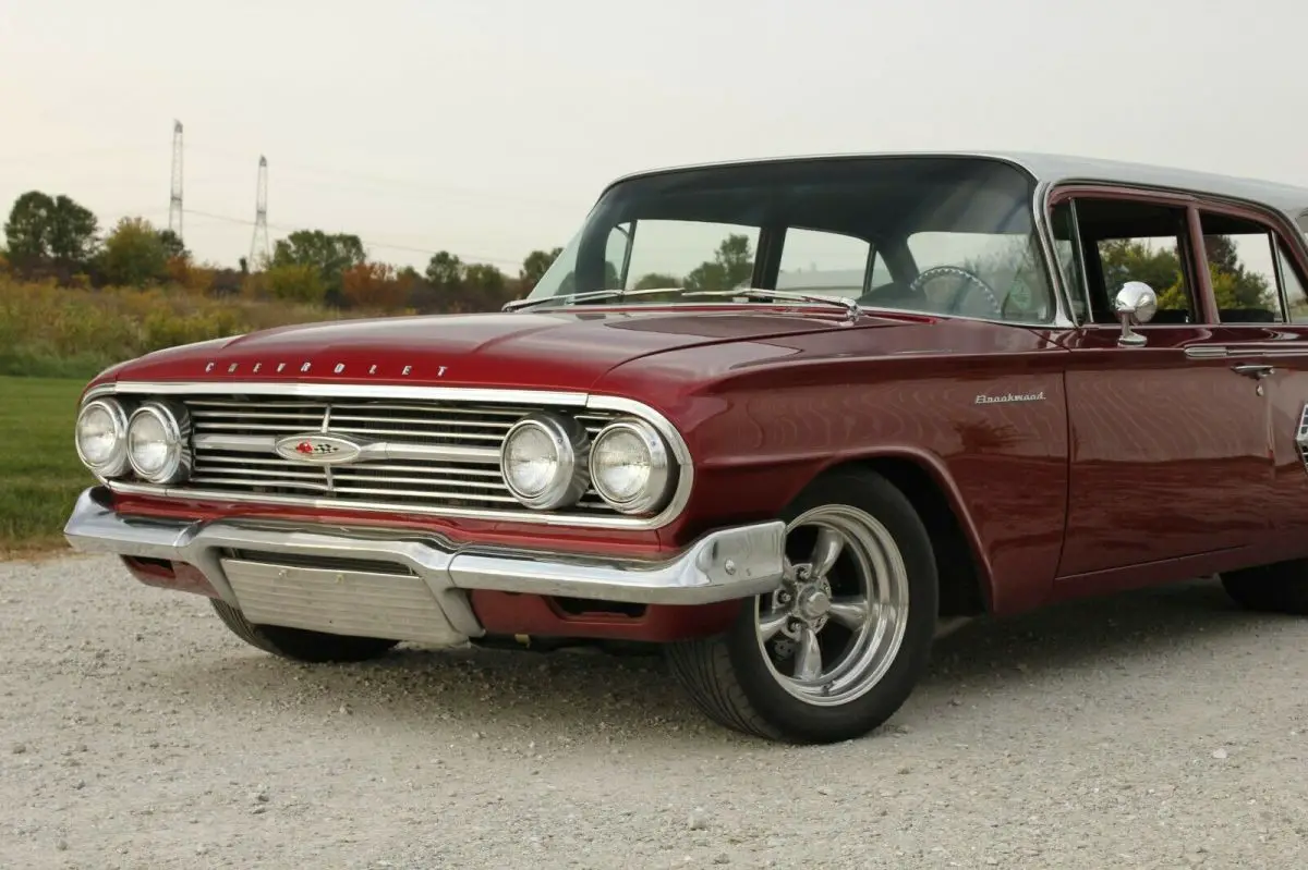 1960 chevy brookwood station wagon with supercharged lsa