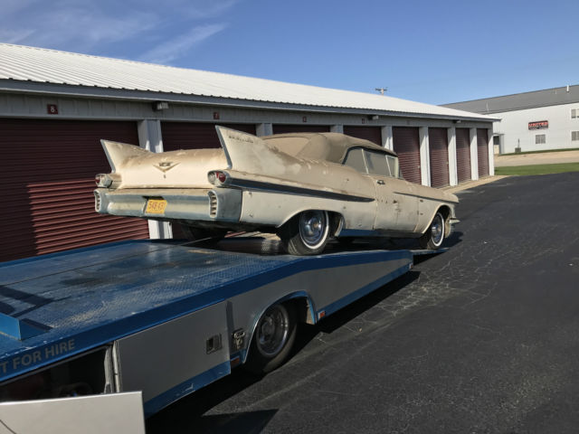 1958 cadillac deville convertible ***rare *** original car very solid find