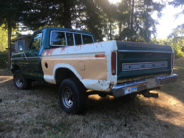 1979 ford f-150 4x4 short bed truck rebuilt 460 big block engine
