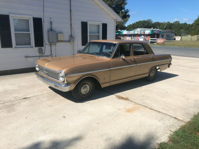 1965 chevy nova - 40k original miles; power steering, six cylinder, runs great