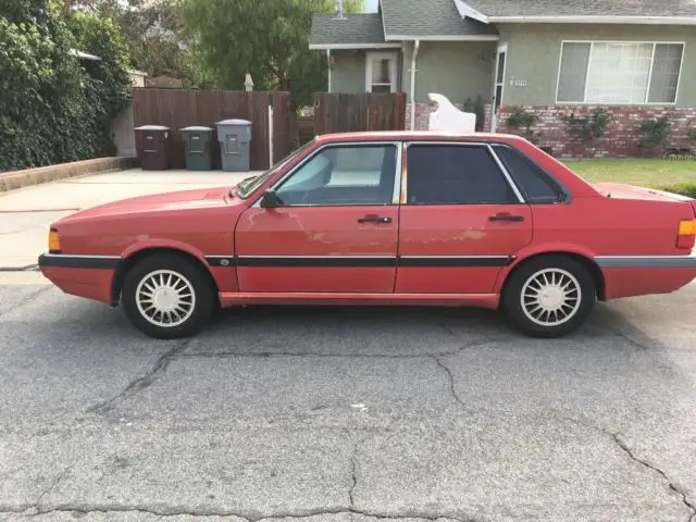 1985 audi 4000s quattro 175k miles second enthusiast owner no rust +extra parts