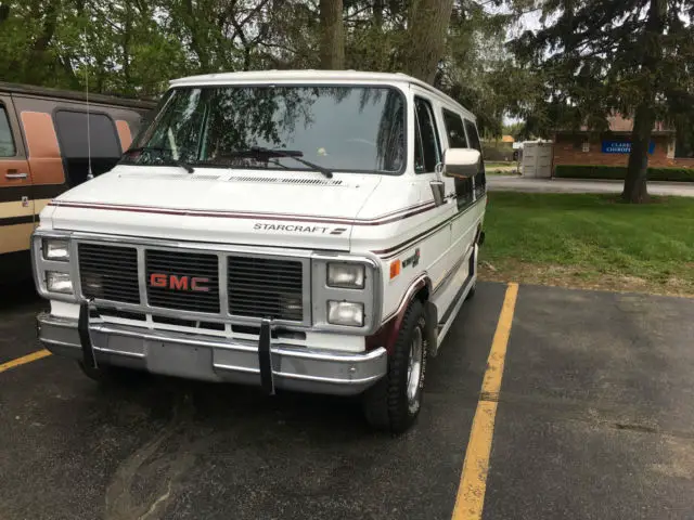 1989 gmc vandura 2500 lx series w/ starcraft conversion 39k van vannin