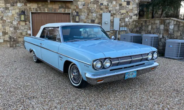 1965 amc rambler classic 270 convertible - near factory original - runs & drives