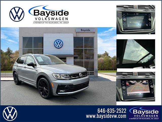 2021 volkswagen tiguan 2.0t se r-line black