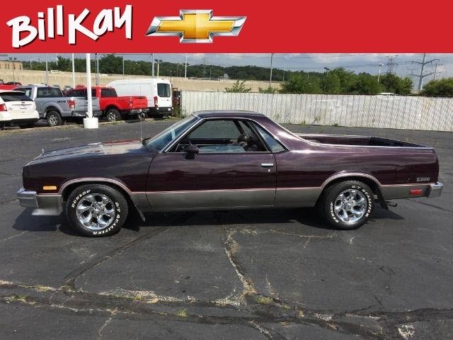 1985 chevrolet el camino 16296 miles 2dr standard cab automatic