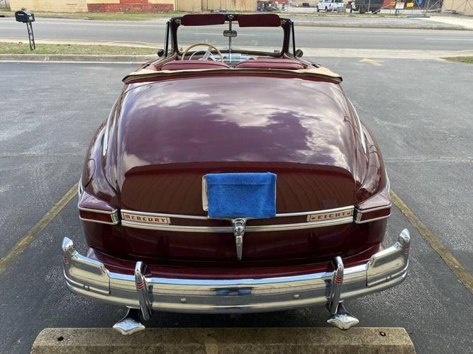 1947 mercury eight convertible with a partial restoration in huntsville, alabama