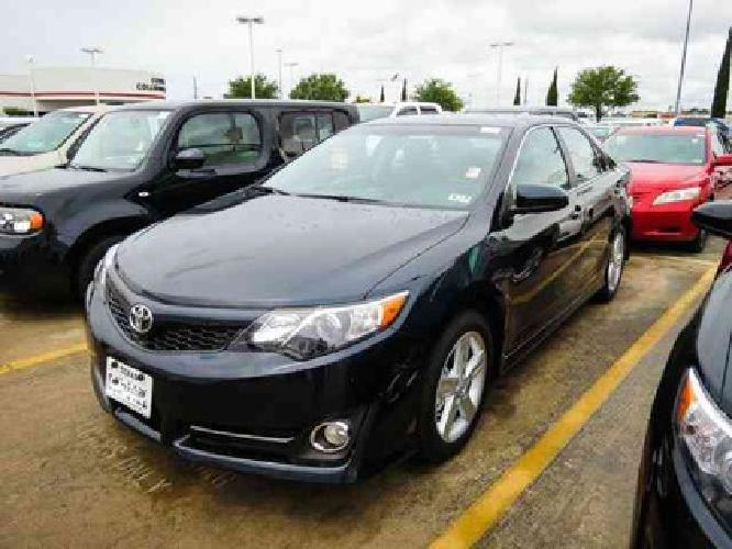 2014 toyota camry se touchscreen radio bluetooth one owner warranty in spring, tx
