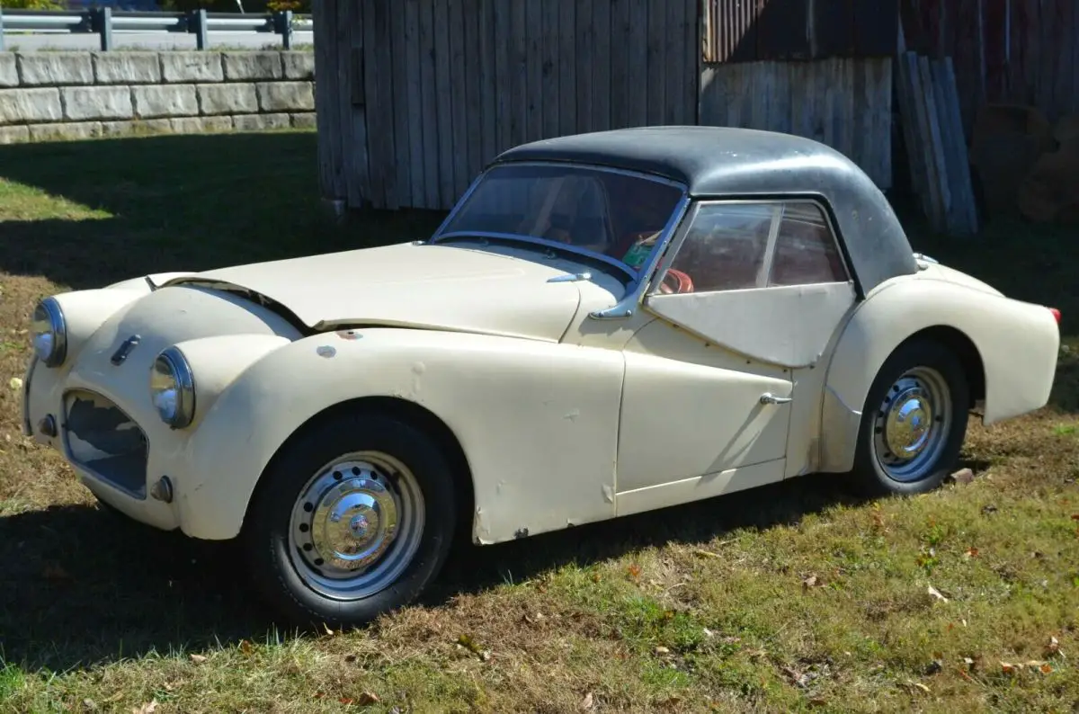 1960 triumph tr3a project car overdrive two tops many new parts