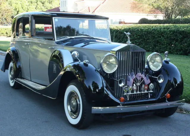 elegant, amazing restomod drivetrain - 1938 rolls royce phantom iii - 3k miles