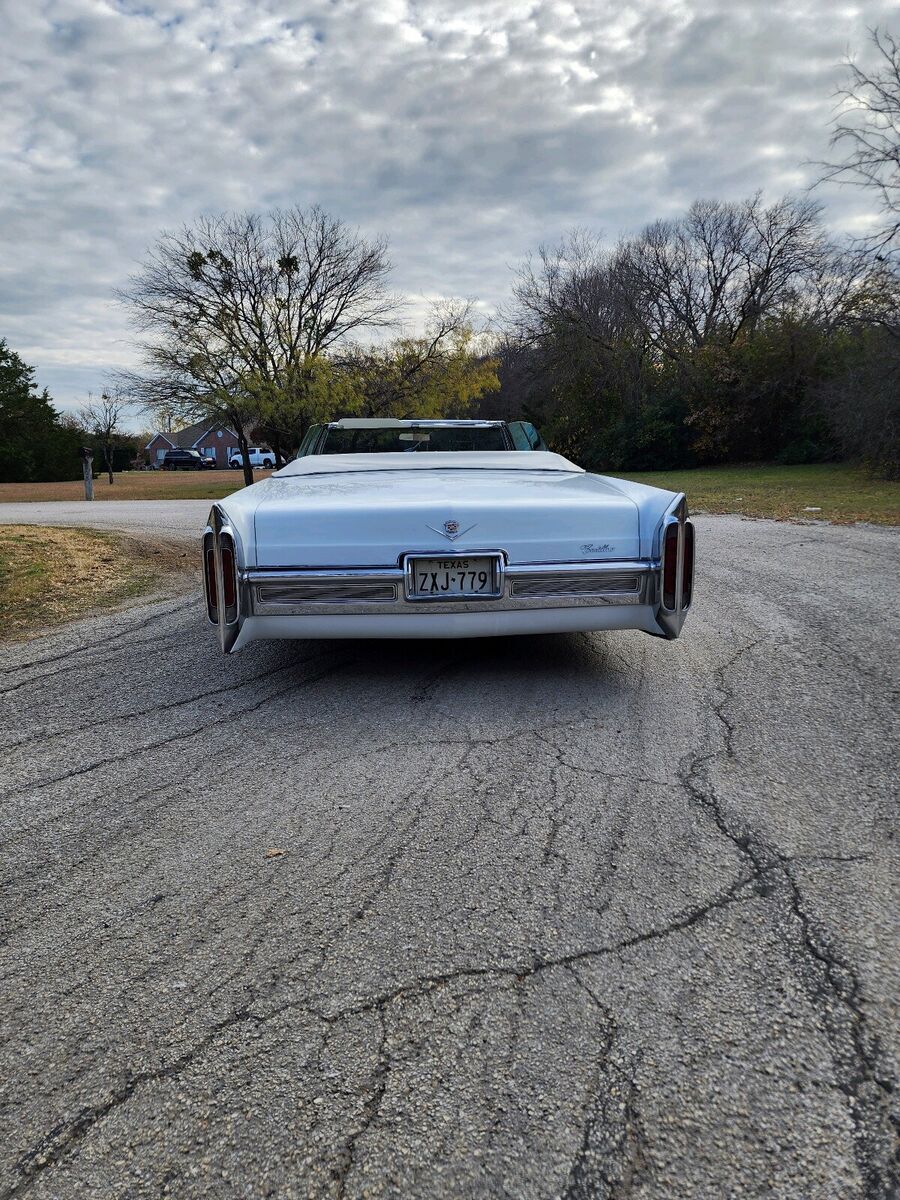 1966 cadillac deville convertible convertible white rwd automatic deville