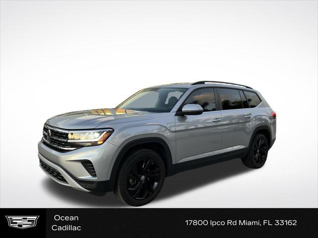 2022 volkswagen atlas 3.6l se w/technology