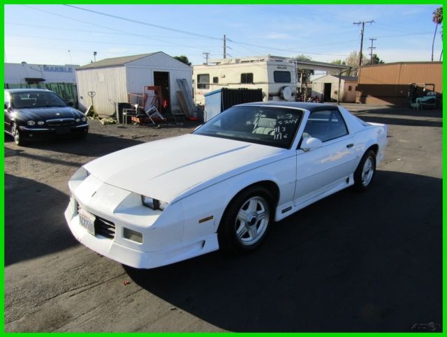 1992 chevrolet camaro rs used 5l v8 16v automatic coupe no reserve