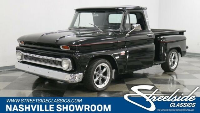 restored c-10 with a 350ci motor power steering and front disc brakes