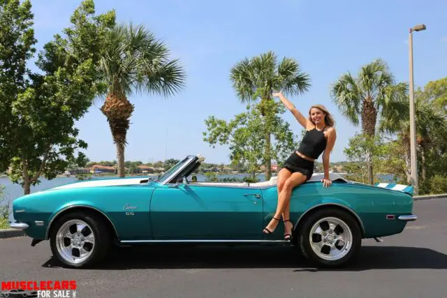 1968 chevrolet camaro convertible beautiful car