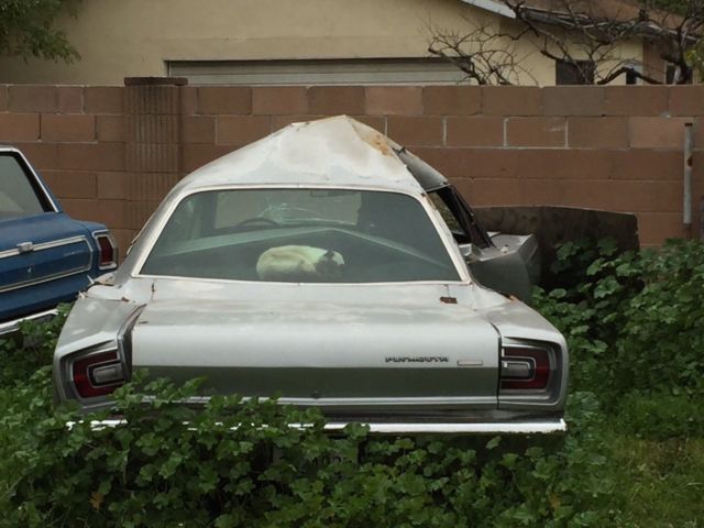 wrecked - 1968 plymouth road runner