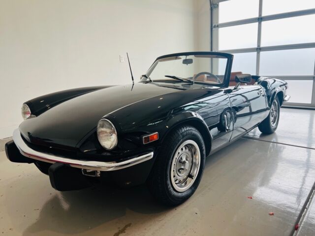 1973 triumph spitfire 1500 convertible black rwd manual base