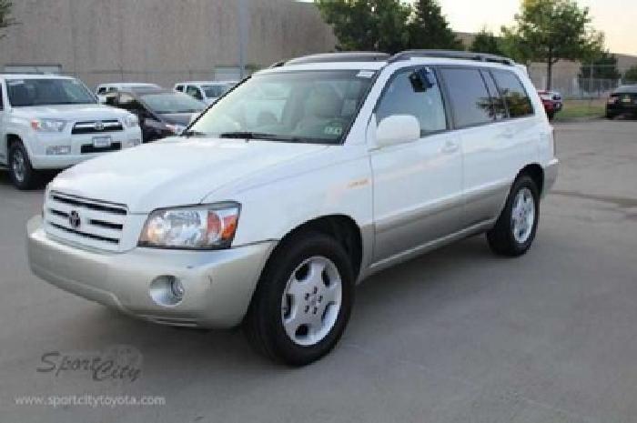 2004 toyota highlander limited in dallas, tx