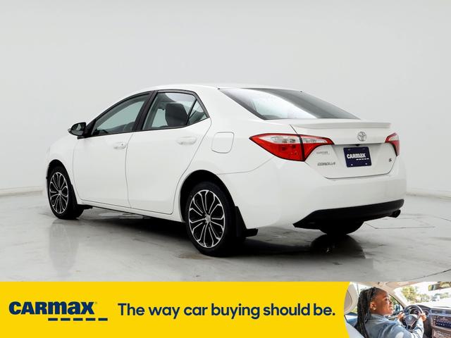 2016 toyota corolla s plus