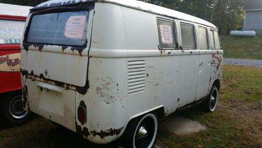 1965 volkswagen split window bus all original for restoration project or parts
