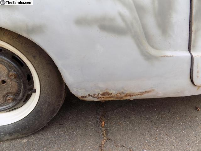 1964 volkswagen karmann ghia coupe : great resto project ! sitting since 1975 !