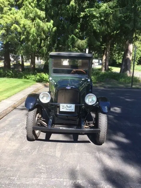 1928 chevrolet truck capitol lp-- frame up restoration