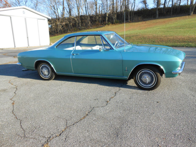 1965 chevrolet corvair monza sport coupe automatic 110 hp/ 164 cubic inch motor