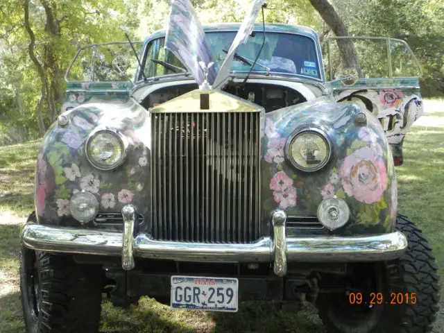 ❤❤❤❤ magnolia pearl❤ art car❤1958 rolls royce❤ silver cloud i ❤rosie❤ rose❤❤❤❤