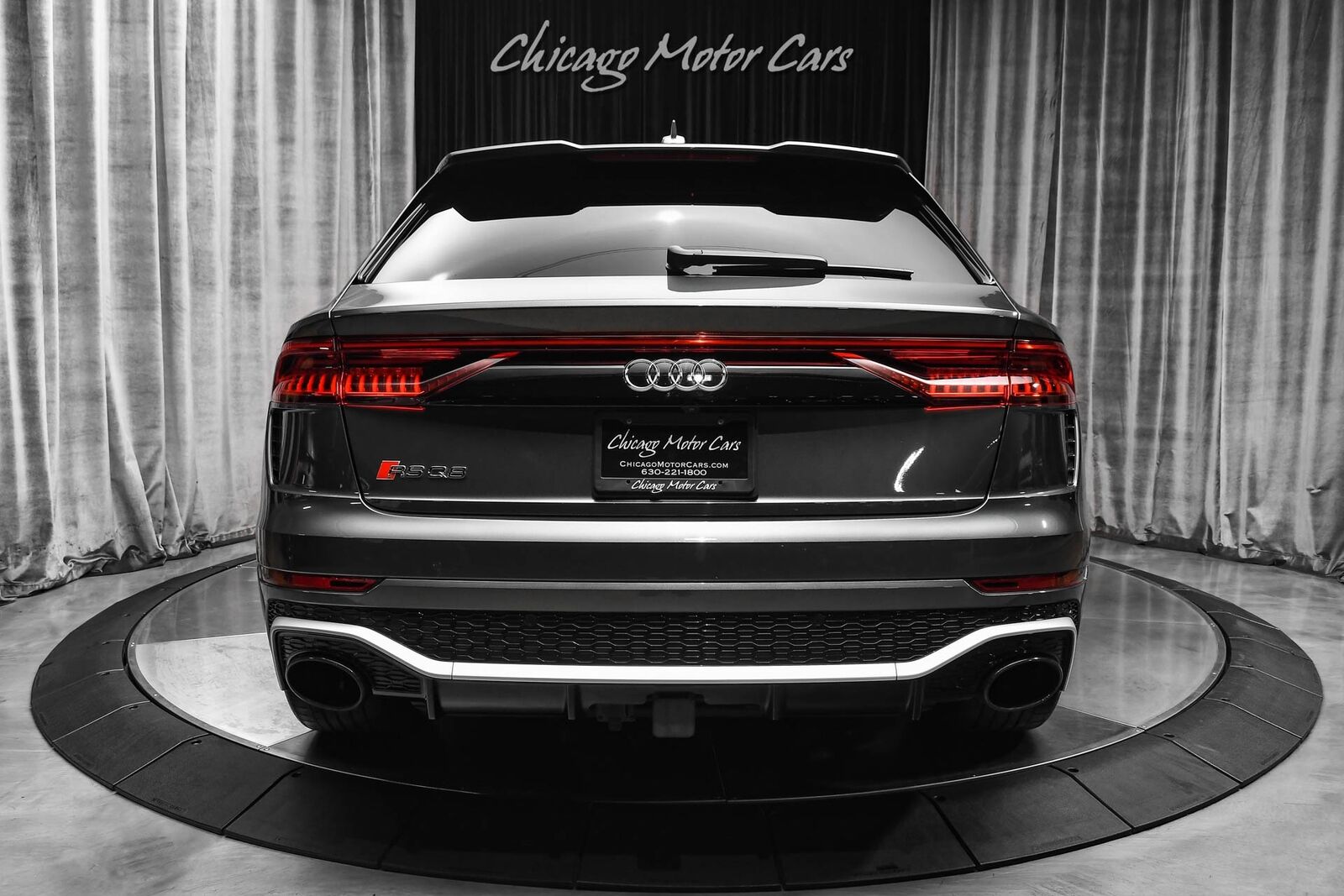 2021 audi rs q8 4.0t quattro suv b&o 3d audio! sport exhaust! load