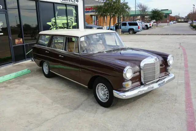1967 burgundy 230 wagonuniversal!