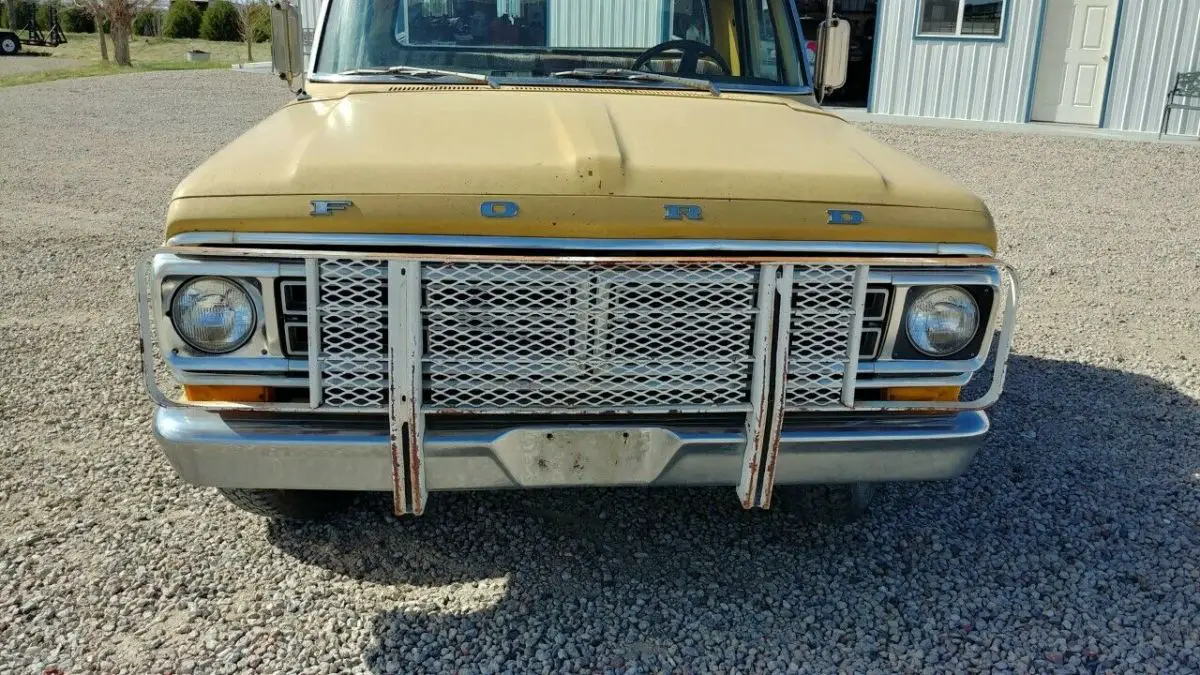 1972 ford f-100 explorer pickup automatic c6 p/s p/b 360 v8 farm find