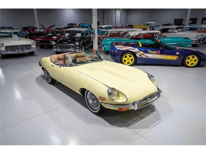 1969 jaguar e-type in rogers, minnesota