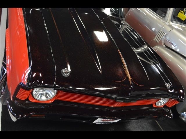 ls powered street rod custom paint 2 tone interior auto trans staggered stance