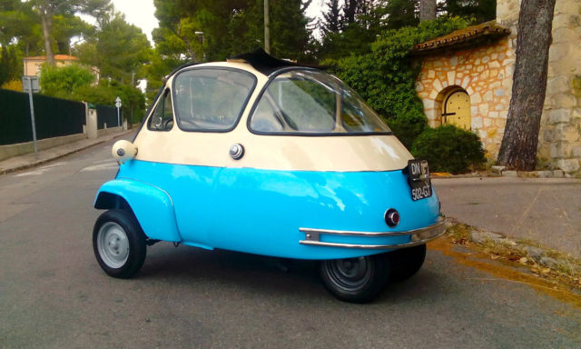velam bmw isetta bubble car barn find rust free 2 stroke rare collectible