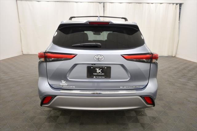 2021 toyota highlander platinum
